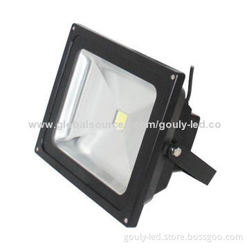 LED floodlights with 50w pure white 6,000K and 85-265V voltages